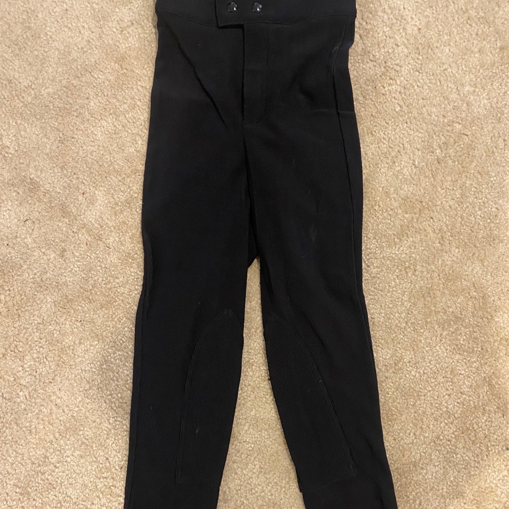 Black riding pant